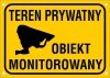 Teren prywatny Obiekt monitorowany
